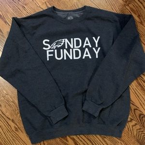 Sunday Funday Eagles Sweatshirt